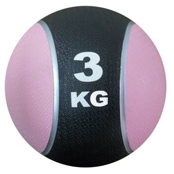 Max Grip Medicine Ball, 3 kg Pink
